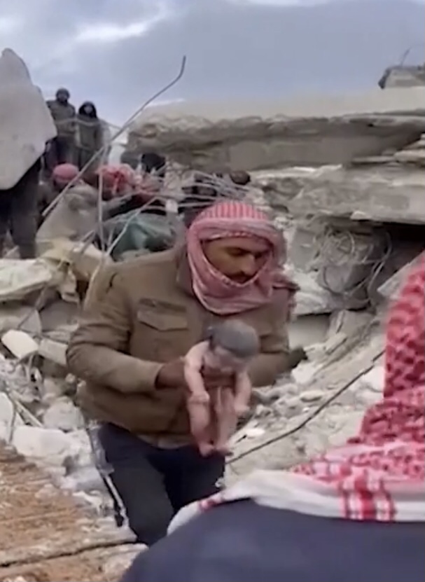 MASSIVE EARTHQUAKE HITS NORTH SYRIA &&nbsp;TURKEY