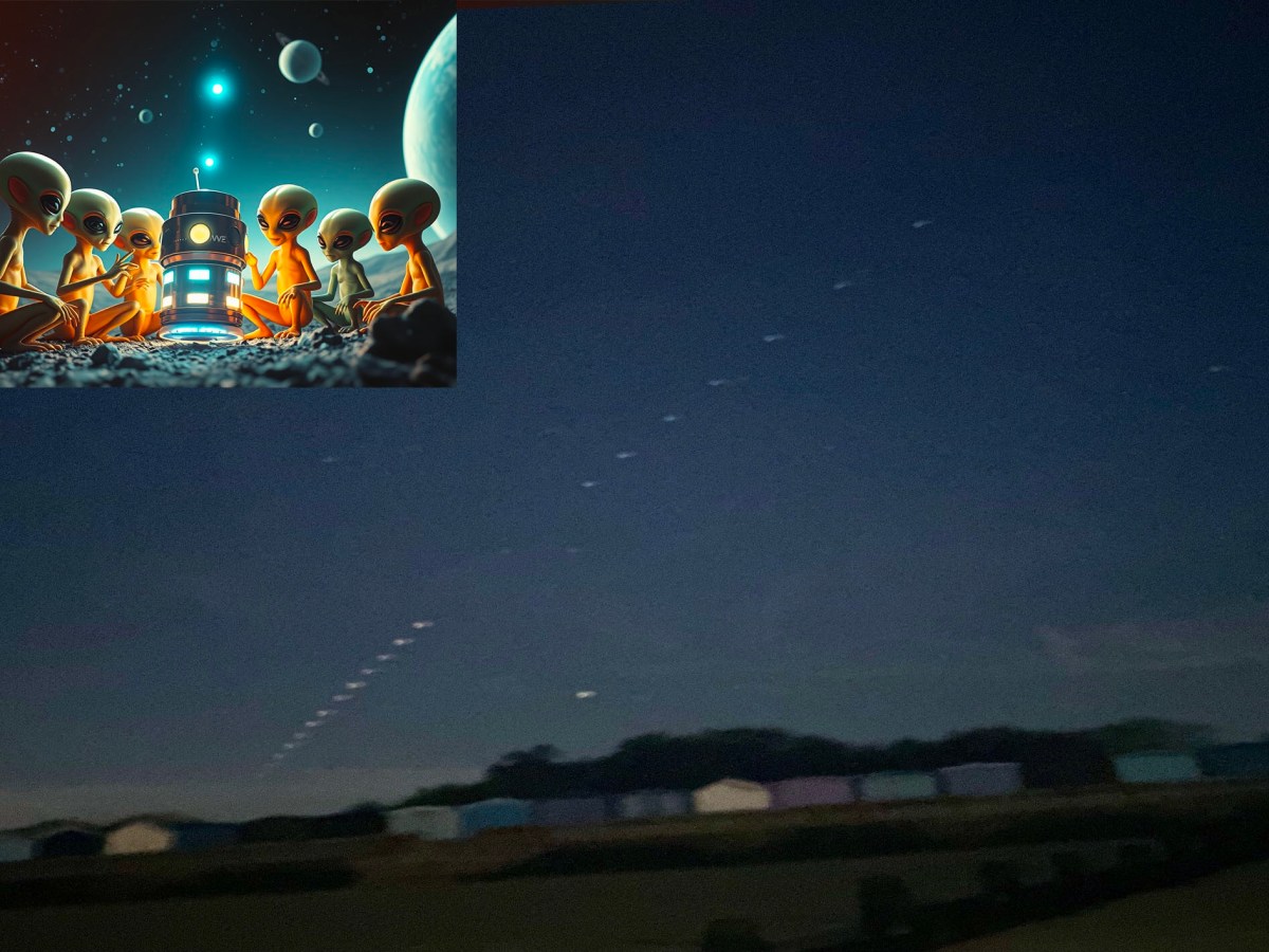 Aliens or Satellite’s in&nbsp;Frinton?